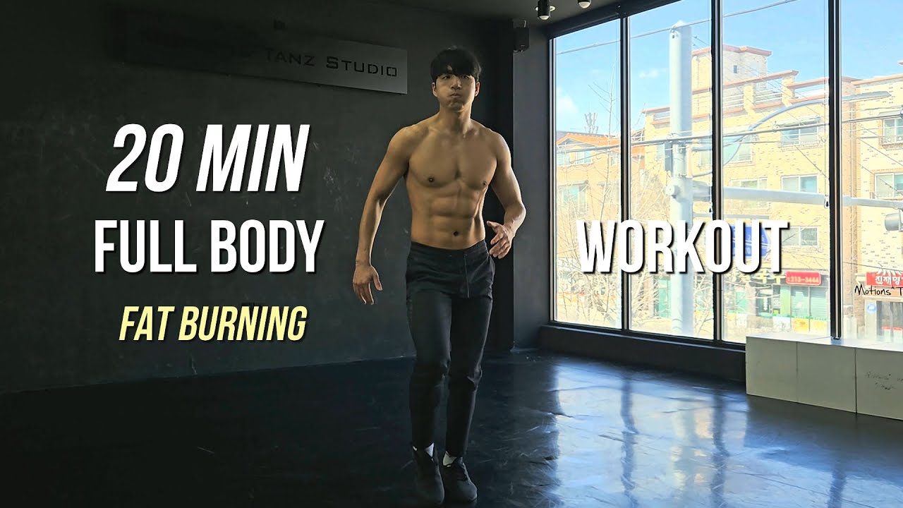 20 MIN Full Body Workout at Home For Beginners (No equipment & Fat ...