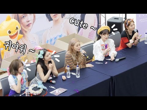 [<strong>ENG</strong>] 예리의 표현이 귀여운 아이린, 웬디 Irene, Wendy reaction, Yeri cute word : fancam : <strong>Red</strong> Velvet fansign 190901