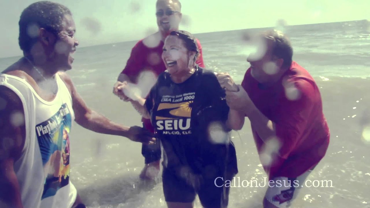 Shepherd of the Hills - Beach Baptism 2010