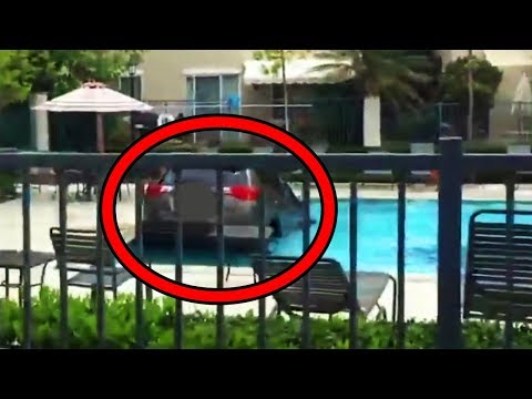 Top 15 Most Scary Videos Caught at Swimming Pools