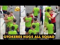 рџ ЏViktor Gyokeres Hugged Rice Odegaard And All Arsenal Players Before Coming From The Tunnel рџ ЏViktor Gyokeres Hugged Rice Odegaard And All Arsenal Players Before Coming From The Tunnel