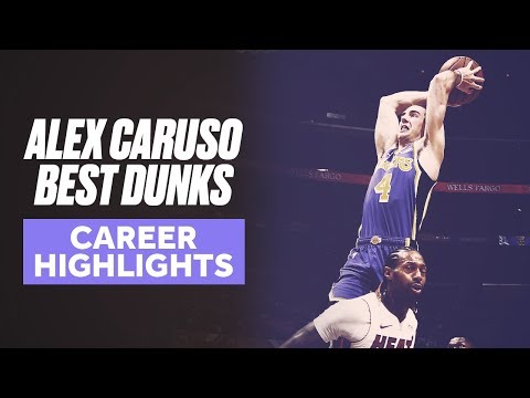 Alex Caruso's Best Dunks | Career Highlights