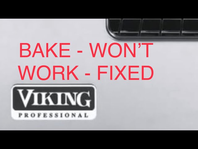 ✨ Viking Oven Not Heating - EASY DIY FIX 🔥 
