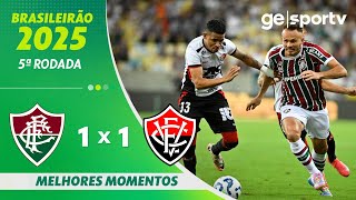 Thumbnail for FLUMINENSE 1 X 1 VITÓRIA | MELHORES MOMENTOS | 5ª RODADA BRASILEIRÃO | ge.globo