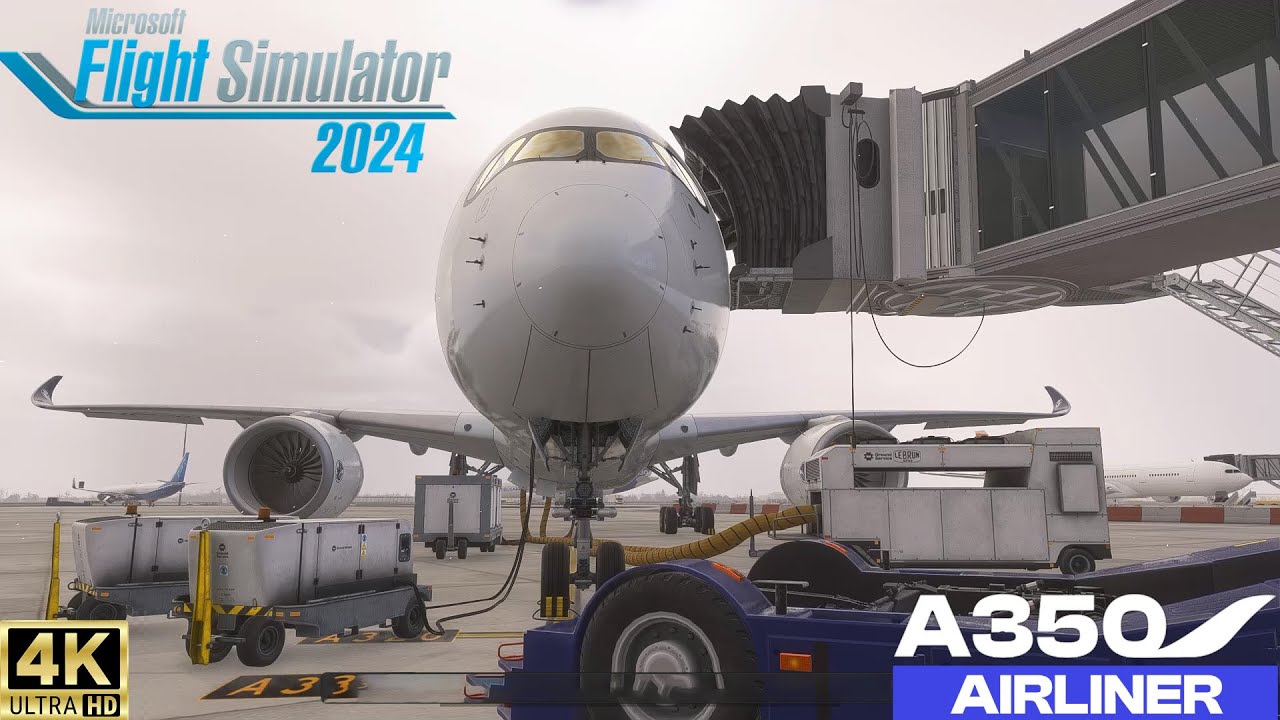 Paris to Dakar | Air France A350-900 | MSFS2024