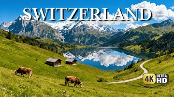 Magical Switzerland 4K – A Relaxing Aerial Journey Through the Alps