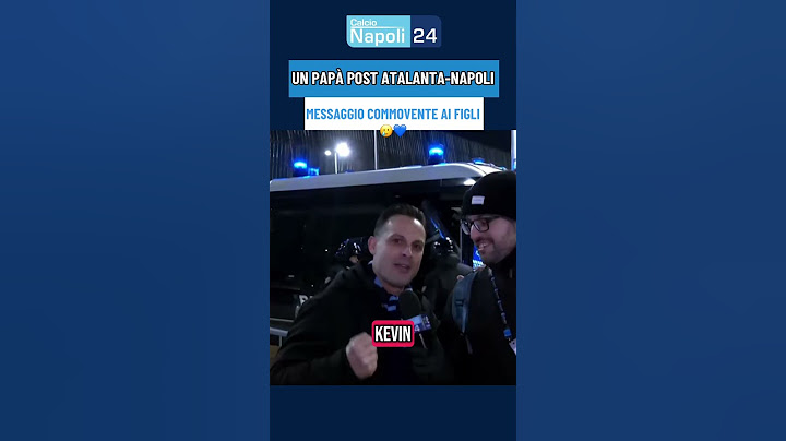 Papà napoletano si emoziona dopo #AtalantaNapoli 2-3 🥹💙