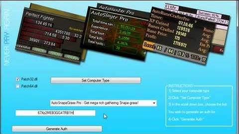 [RSBots][NeXuS][Perfectious] Auth Generator [FREE][VERIFIED][WORKING]