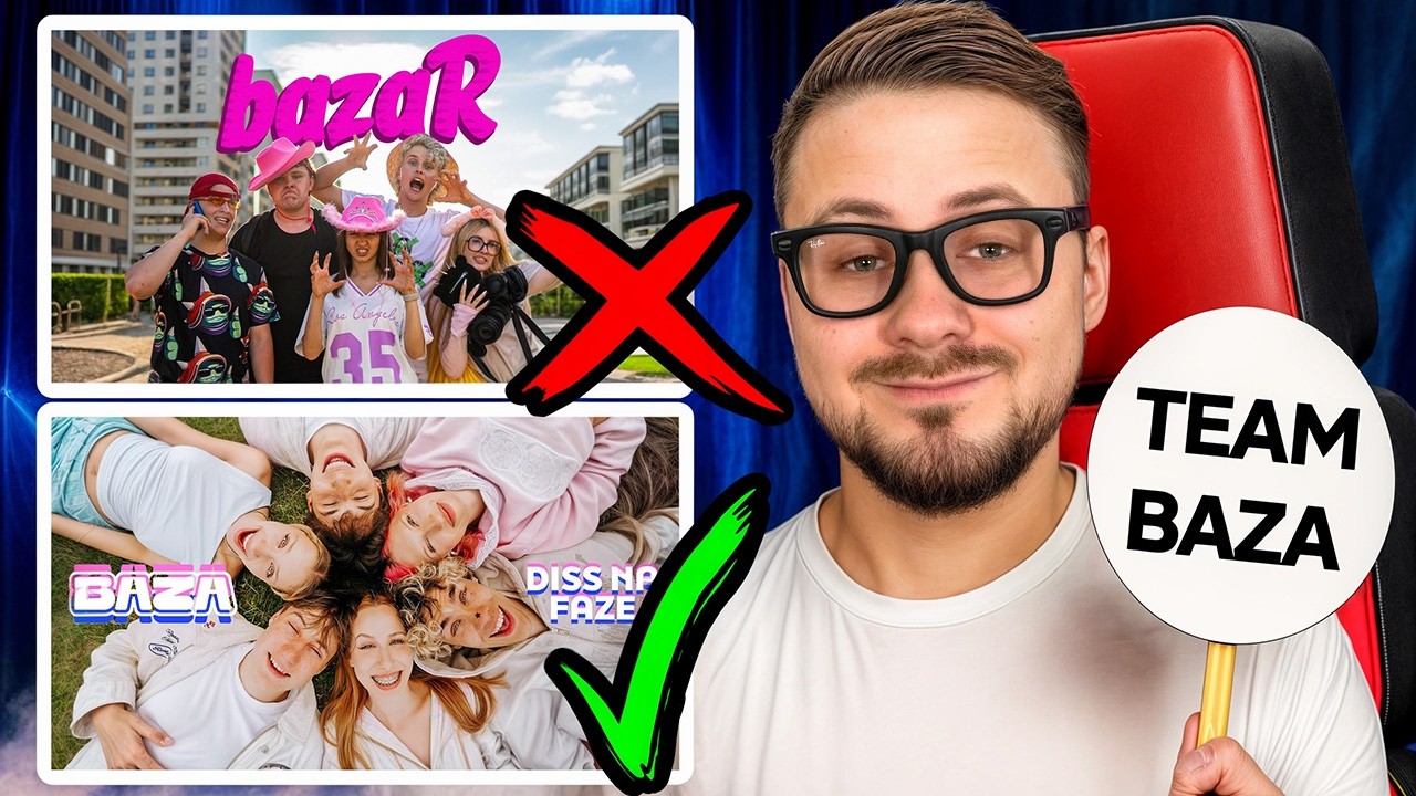 BAZA vs FAZA - OCENIAM DISSY (Faza - BazaR, BAZA - DISS NA FAZĘ)