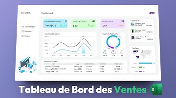 Créer un Tableau de Bord des Ventes sur Excel | Tutoriel complet…