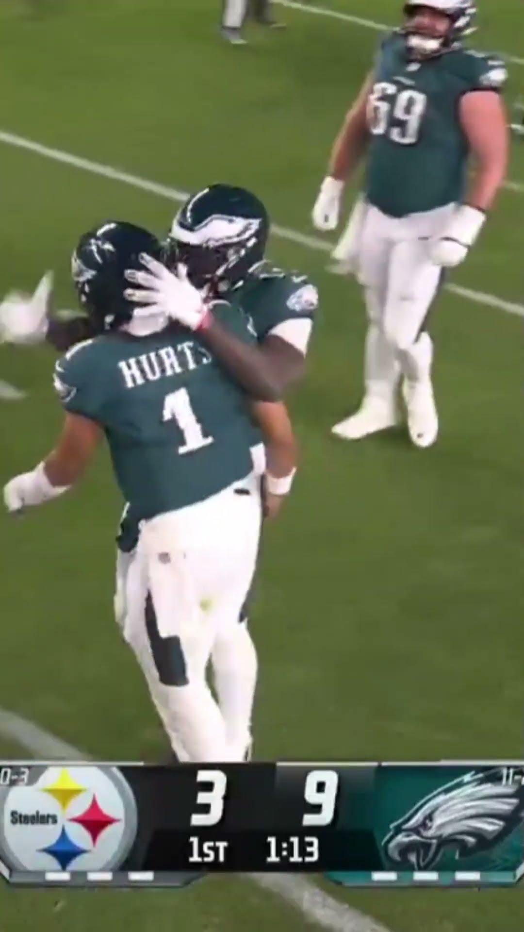 Jalen Hurts \u0026 AJ Brown NOT GETTING ALONG on the field (sarcasm ?) ?? Eagles vs Steelers Highlights