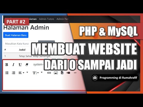 Video: Bagaimana cara menambahkan editor Wysiwyg ke situs web saya?