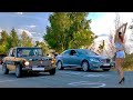 Жига Ракета VS Mercedes W221 & Opel Astra GTC & Subaru Legacy & Hyundai Solaris