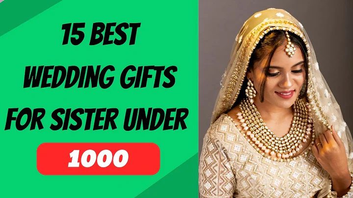 15 Best Wedding Gifts For Sister Under 1000 | Wedding Gift Ideas For Sister | Gifts For Sisters