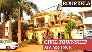 Rourkela : [4K] CIVIL Township | A Place of Multi Millionaire Mansions