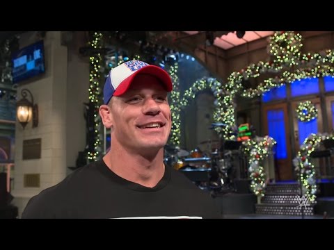 John Cena feels the pressure of hosting "Saturday Night Live"