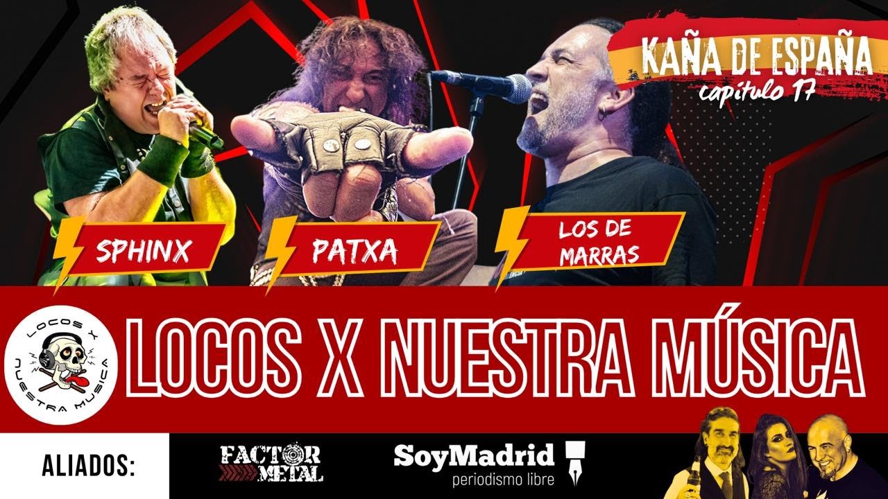 Locos x nuestra música te presenta tres bandas de rock y Heavy Metal