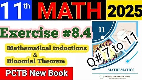 Class 11 Maths | Chapter 8 Binomial Theorem | Ex 8.4 Q7–11 Full Solution 🔥 | @LSMathAndExamSuccess