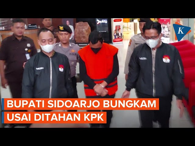 Bupati Sidoarjo Gus Muhdlor Bungkam Setelah Akhirnya Ditahan KPK class=