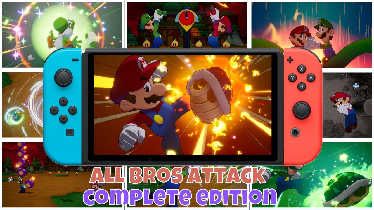 Mario And Luigi Brothership All Bros Attack Complete Edition 2024 - YouTube