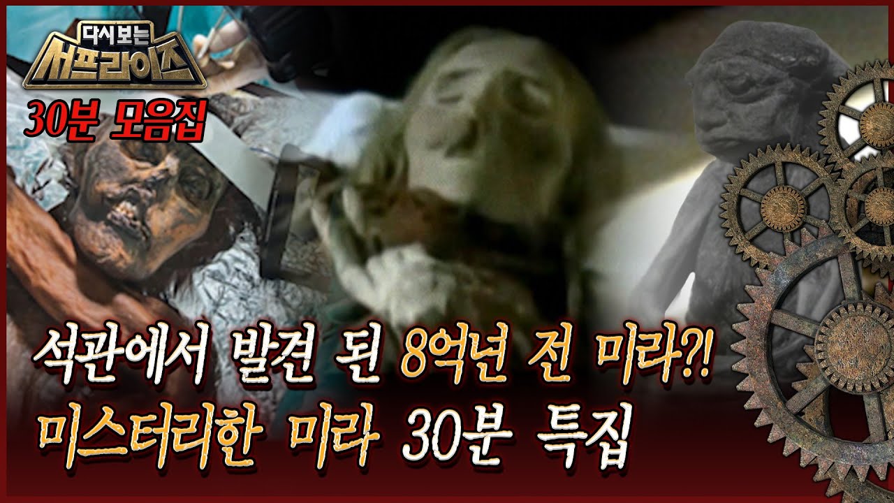 [다시보는 서프라이즈] 석관에서 발견 된 8억년 전 미라?! 미스터리한 미라 30분 특집 MBC170910방송