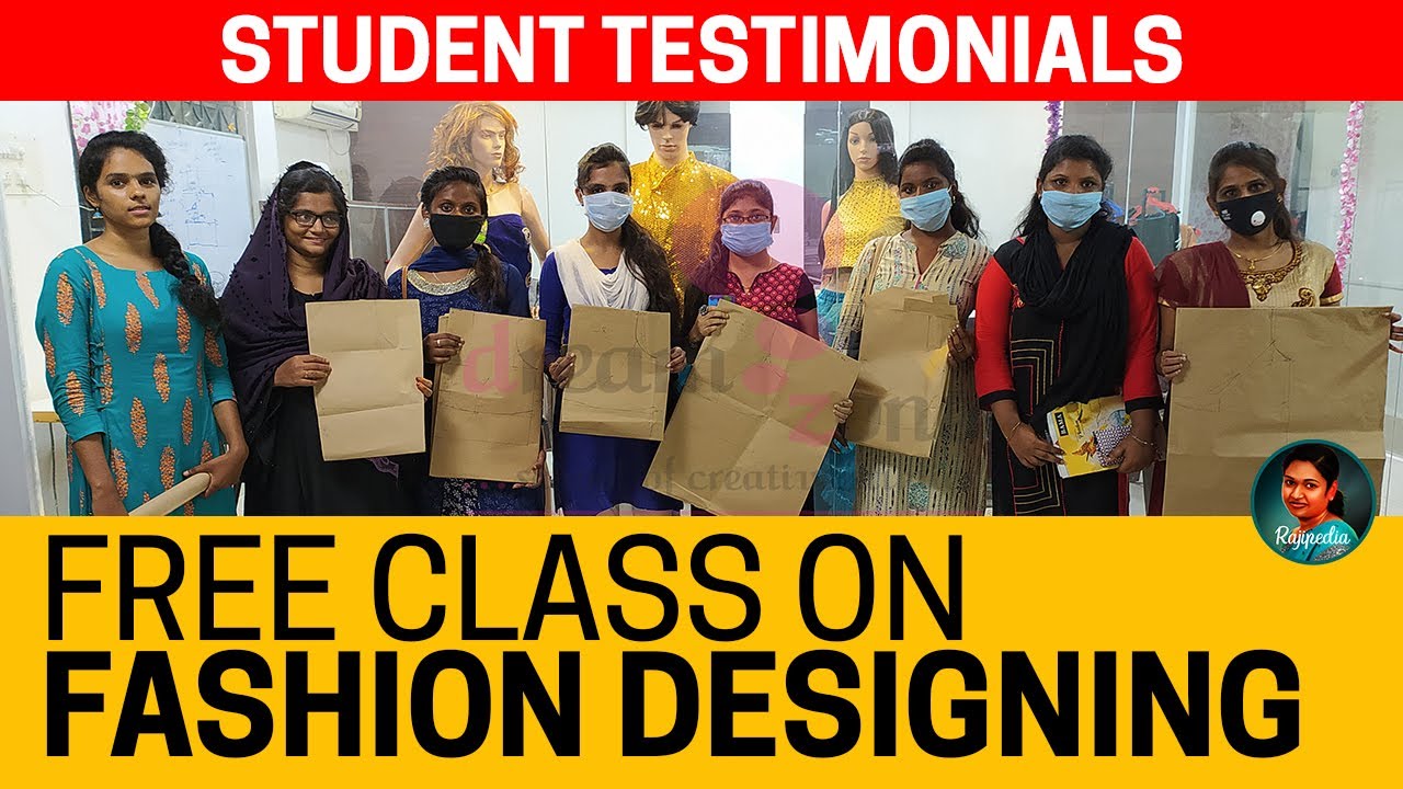 Student Testimonials | Free Class on Fashion Designing Course | Dreamzone Madurai | 