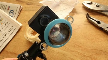 Build a $5 macro lens for action camera