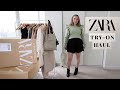 ZARA TRY ON HAUL ➙ AUTUMN/WINTER 2020 ➙ Midsize Fashion (size 10/12)