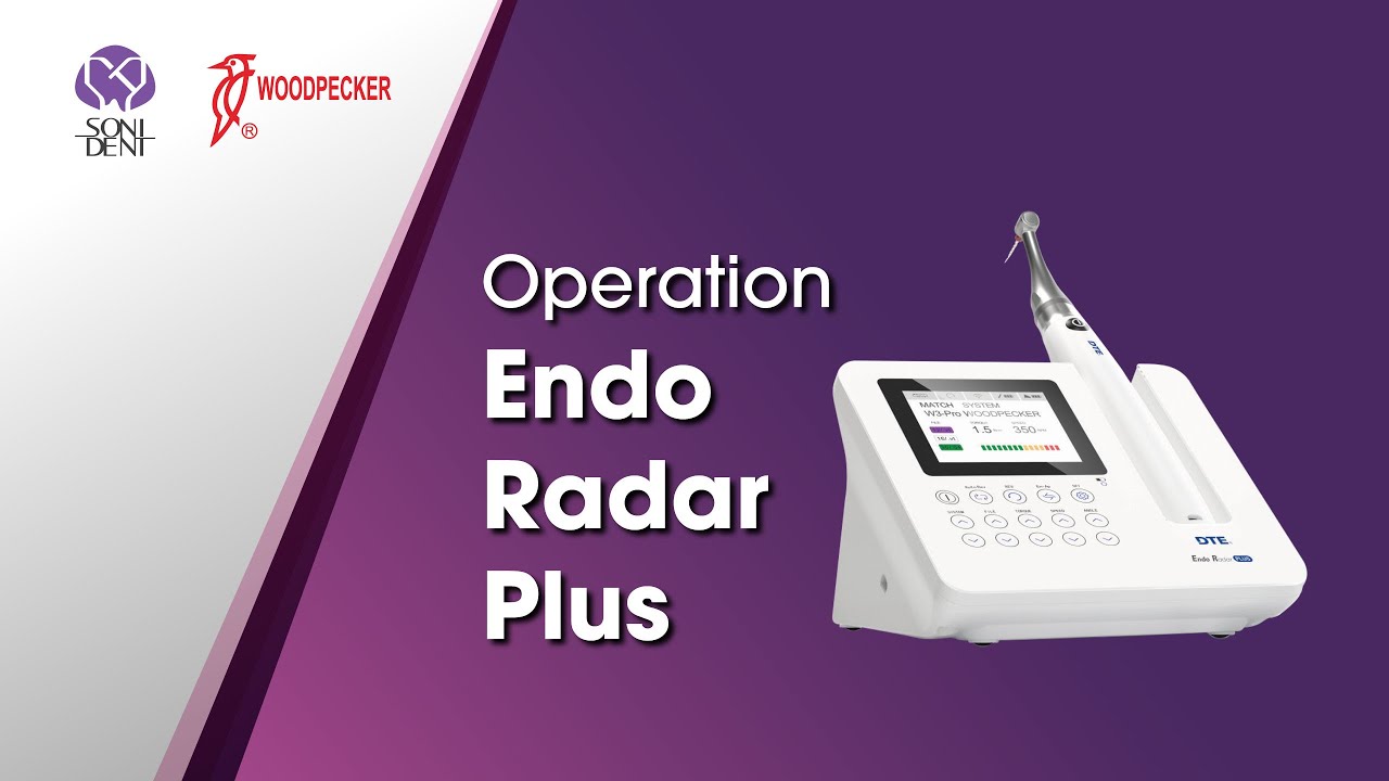 Woodpecker / DTE Endo Motor: Endo Radar Plus (Operation Demonstration)