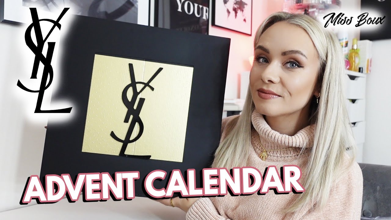 Unboxing the 2022 YSL Advent Calendar! 