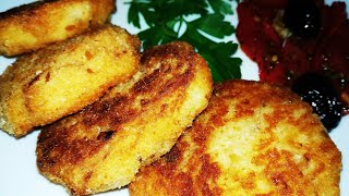 Котлеты не уступают Мясным из обычной картошки. Картофельные котлеты - все просто и очень вкусно