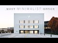 THE WORLD'S MOST MINIMALIST OFFICE  // tour