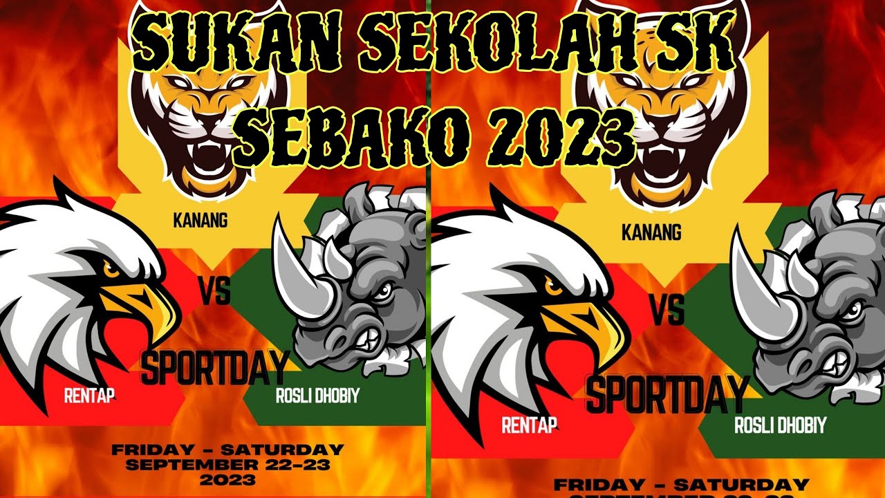 KEMERIAHAN SUKAN SEKOLAH SK.SEBAKO 2023.