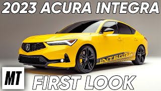 2023 Acura Integra Prototype: First Look | MotorTrend