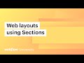 Create 3D perspective & organize content using Sections — Webflow tutorial