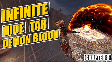 Infinite Hide , Tar & Demon Blood - Circle Of Power Glitch : Conan Exiles Age Of Sorcery Chapter 3