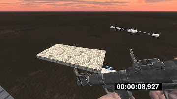 CoD4 Deathrun Speedrun #6: mp_dr_skydeath Secret (0:18)