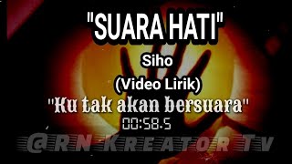 SUARA HATI - NIKE ARDILA - COVER SIHO (VIDEO LIRIK)