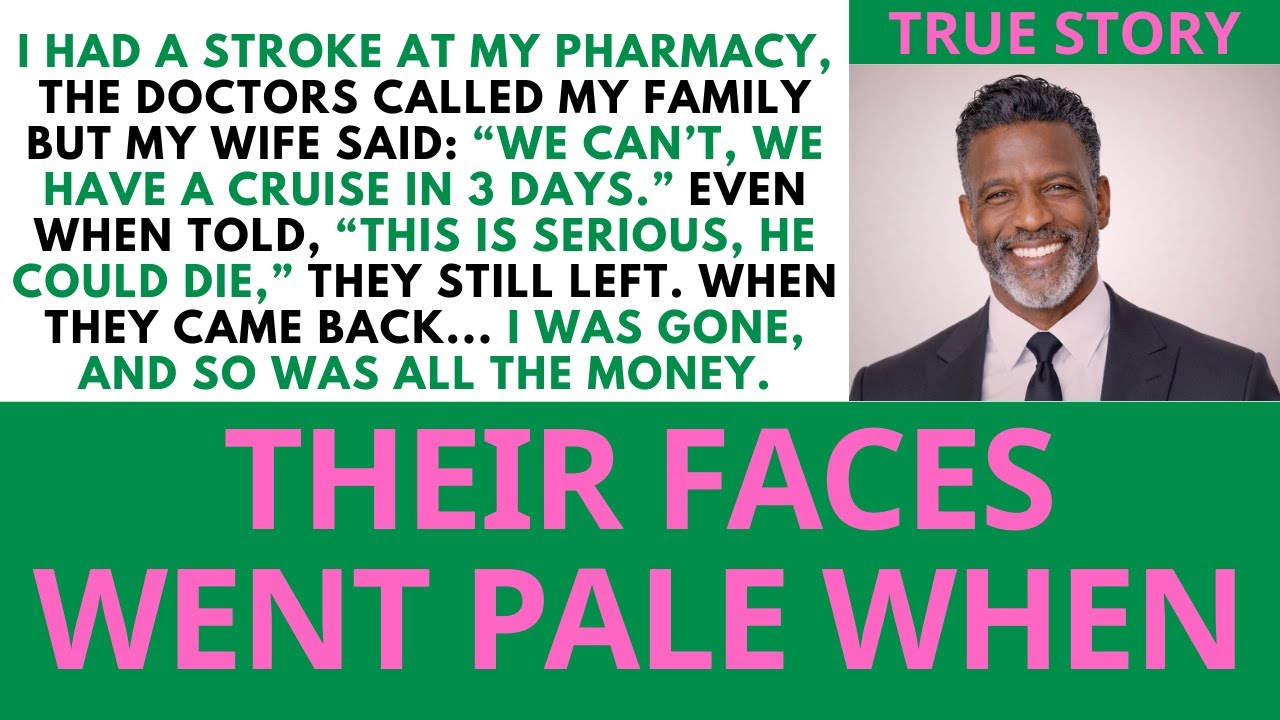 My family chose a cruise over my stroke — so I erased them from my life!