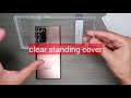 Чехол Clear Standing Cover для Galaxy Note 20 Ultra