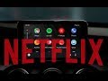 How to watch netflix on Android Auto and fix black screen problem.
