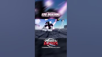 NEW Love Breathing Sneaks For Project Slayers! #roblox #robloxanime #projectslayers #demonslayer