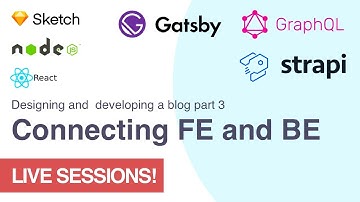 Creating developerHabits blog series PART 3.0 - Connecting FE and BE(Strapi, GraphQL, Gatsby)