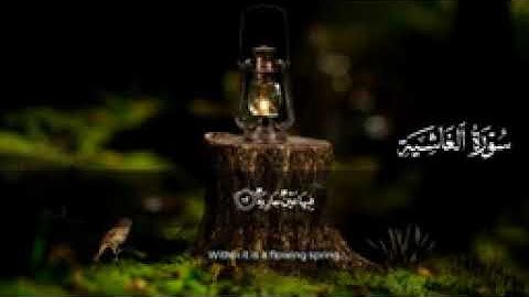 سورة الغاشية كاملة 💚 || تلاوة تريح القلب القارئ احمد النفيس