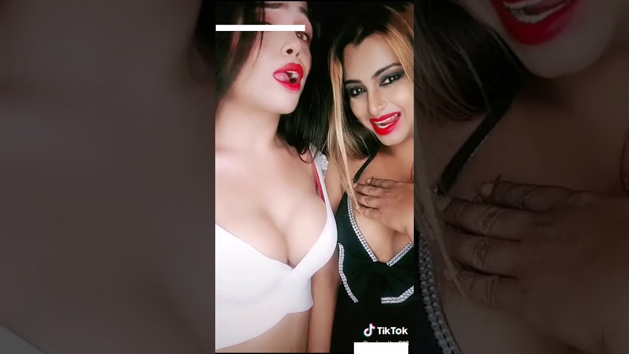 Hot Indian Desi girl showing deep cleavage and tight b**bs in TikTok - YouT...