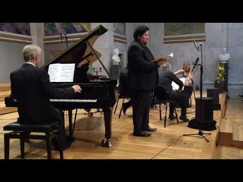 "THE SUN" by Lasse Thoresen, performed by Engegård Quartet, Yngve Søberg and Håvard Gimse