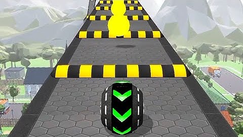 Rolling Ball Sky Escape Gameplay Speedrun All Levels 579