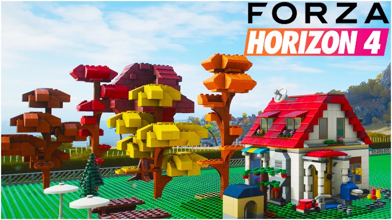 Building Our Own Lego House Forza Horizon 4 Lego Expansion Youtube