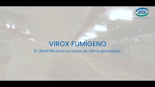 Virox Fumígeno desinfectante en humo único en el mundo
