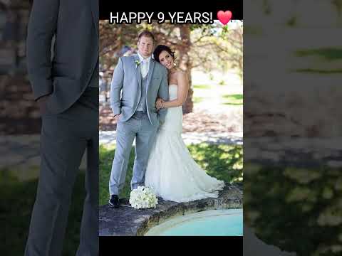 HAPPY 9 YEARS TO MY AMAZING WIFE! ❤️